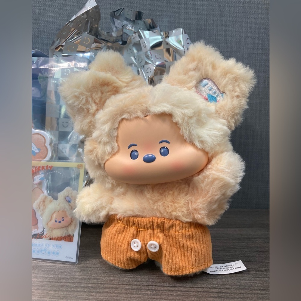 Miniso Disney Heads In The Cloud Mickey Mouse plush- Confirmed- Long Track - Picture 5 of 14